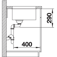 Blanco Andano 340-U (без клапана-автомата) Image #3