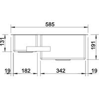 Blanco Claron 340/180-U (полированная, правая) Image #7