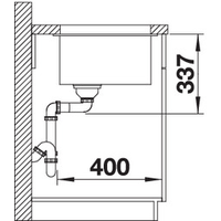 Blanco Subline 800-U (антрацит) Image #3