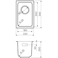 Omoikiri Tadzava 22-U-IN Image #2