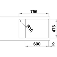 Blanco Lantos XL 6 S-IF Compact 523140 Image #3