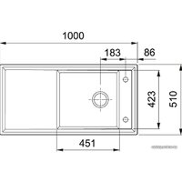 Franke Ambion ABK 611-100 (оникс) Image #2