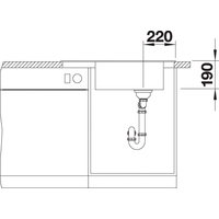 Blanco Elon XL 6 S 524845 (темная скала) Image #4