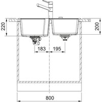 Franke Urban UBG 620-36-33 114.0687.311 (матовый черный) Image #3