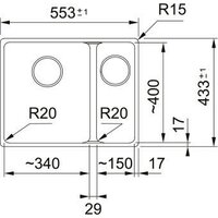 Franke Maris MRG 160-34-15 125.0687.265 (оникс) Image #2