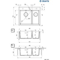 Deante Eridan ZQE T503 (антрацитовый металлик) Image #2