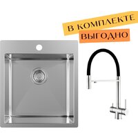 ZorG ZRN 5045 Premium + cмеситель Asgard Premium Satin