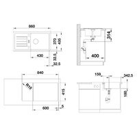 Blanco Favum XL 6 S Silgranit черный (526082) Image #2