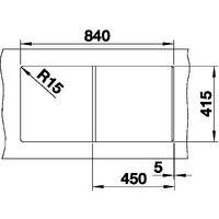 Blanco Favum 45 S 524227 (антрацит) Image #4