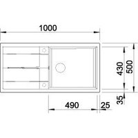 Blanco Metra XL 6 S 527307 (вулканический серый) Image #3