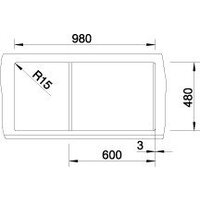 Blanco Metra XL 6 S 527307 (вулканический серый) Image #4