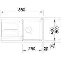 Blanco Metra 5 S 527293 (вулканический серый) Image #3