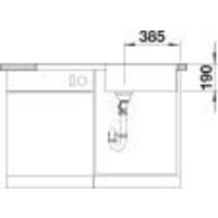 Blanco Zia XL 6 S 527399 (вулканический серый, клапан-автомат) Image #6