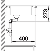 Blanco Zerox 400-IF Durinox (без клапана-автомата) Image #3