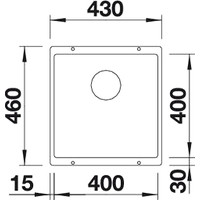 Blanco Subline 400-U (алюметаллик) Image #4