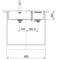 Franke Box Center BWX 220-54-27 TL 127.0538.259 Image #5