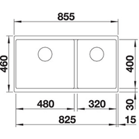 Blanco Subline 480/320-U (кофе) 523593 Image #2