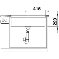 Blanco Subline 800-U (кофе) 523150 Image #4