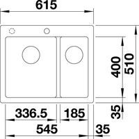 Blanco Pleon 6 Split (бетон) 525308 Image #4