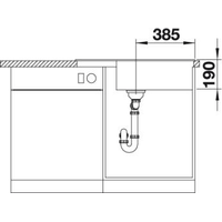 Blanco ZIA XL 6 S Compact 526019 (черный) Image #4