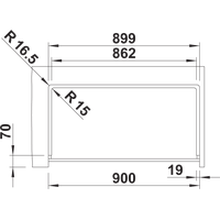 Blanco Vintera XL 9-UF 526103 (алюметаллик) Image #3