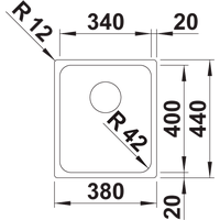 Blanco Solis 340-U 526115 (полированная) Image #2