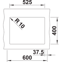 Blanco Rotan 340/160-U 523078 (белый) Image #3