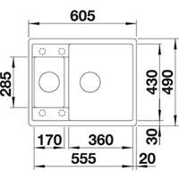 Blanco Metra 6-F (алюметаллик) [519135] Image #3