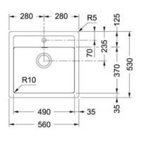 Franke Sirius SID 610 114.0443.344 (оникс) Image #2