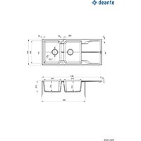 Deante Andante ZQN S213 (серый металлик) Image #2