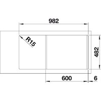 Blanco Livit XL 6 S 518519 (серебристый) Image #5