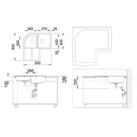 Blanco Metra 9 E Silgranit антрацит (515576) Image #2