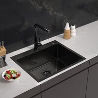ARFEKA Eco AR 600*500 Black PVD Nano Decor Volcanic Rock Image #1