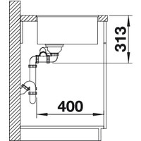 Blanco Subline 340/160-F (темная скала) Image #3