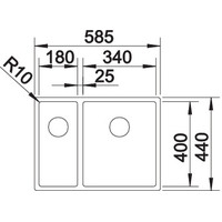 Blanco Claron 340/180-IF (левая) Image #3