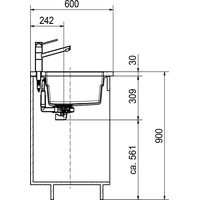 Franke Kubus 2 KNG 110-37 125.0528.626 (сахара) Image #4