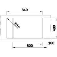 Blanco Elon XL 8 S (темная скала) 524861 Image #3