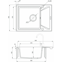 Deante Evora ZQJ 211A (графитовый) Image #2