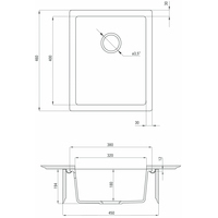 Deante Corda ZQA S10B (серый металлик) Image #2