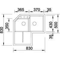 Blanco Metra 9 E 525938 (черный) Image #2