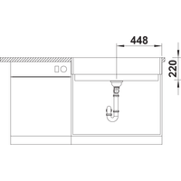 Blanco Vintera XL 9-UF 526102 (темная скала) Image #4