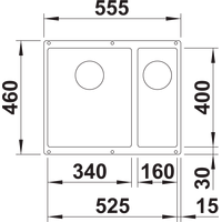 Blanco Rotan 340/160-U 526096 (черный) Image #2