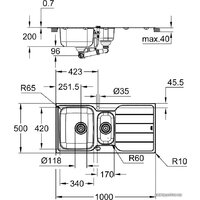 Grohe K500 60-S 100/50 1.5 rev 31572SD1 Image #3