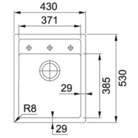 Franke Sirius SID 610-40 (оникс) Image #2