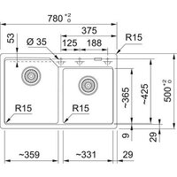 Franke Urban UBG 620-36-33 114.0687.309 (снежно-белый) Image #2