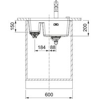 Franke Maris MRG 160-34-15 125.0697.756 (матовый черный) Image #3