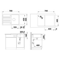 Blanco Legra 45 S вулканический серый (527268) Image #2