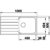 Blanco Lemis XL 6 S-IF 523034 (серебристый) Image #3