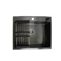 Wisent WS-37050BD/GER013 (с сифоном, дозатором и коландером) Image #2