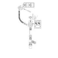 Wisent WS-37050BD/GER013 (с сифоном, дозатором и коландером) Image #24